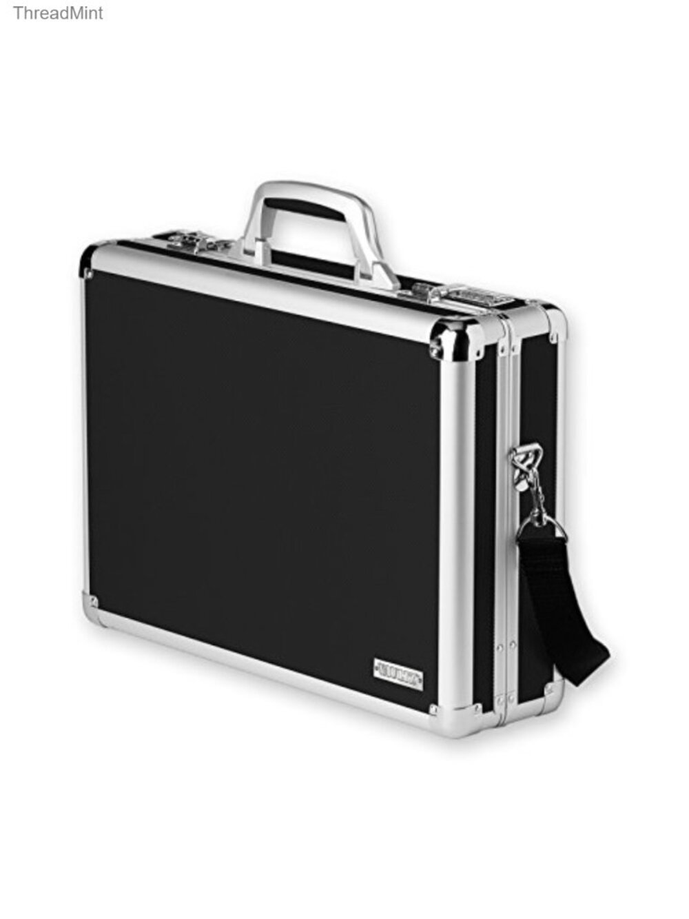Locking Briefcase Hard Laptop Case Combination Lock w/Adjustable Strap